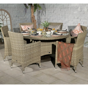 Wentworth Carver Dining Set - 6 Seater